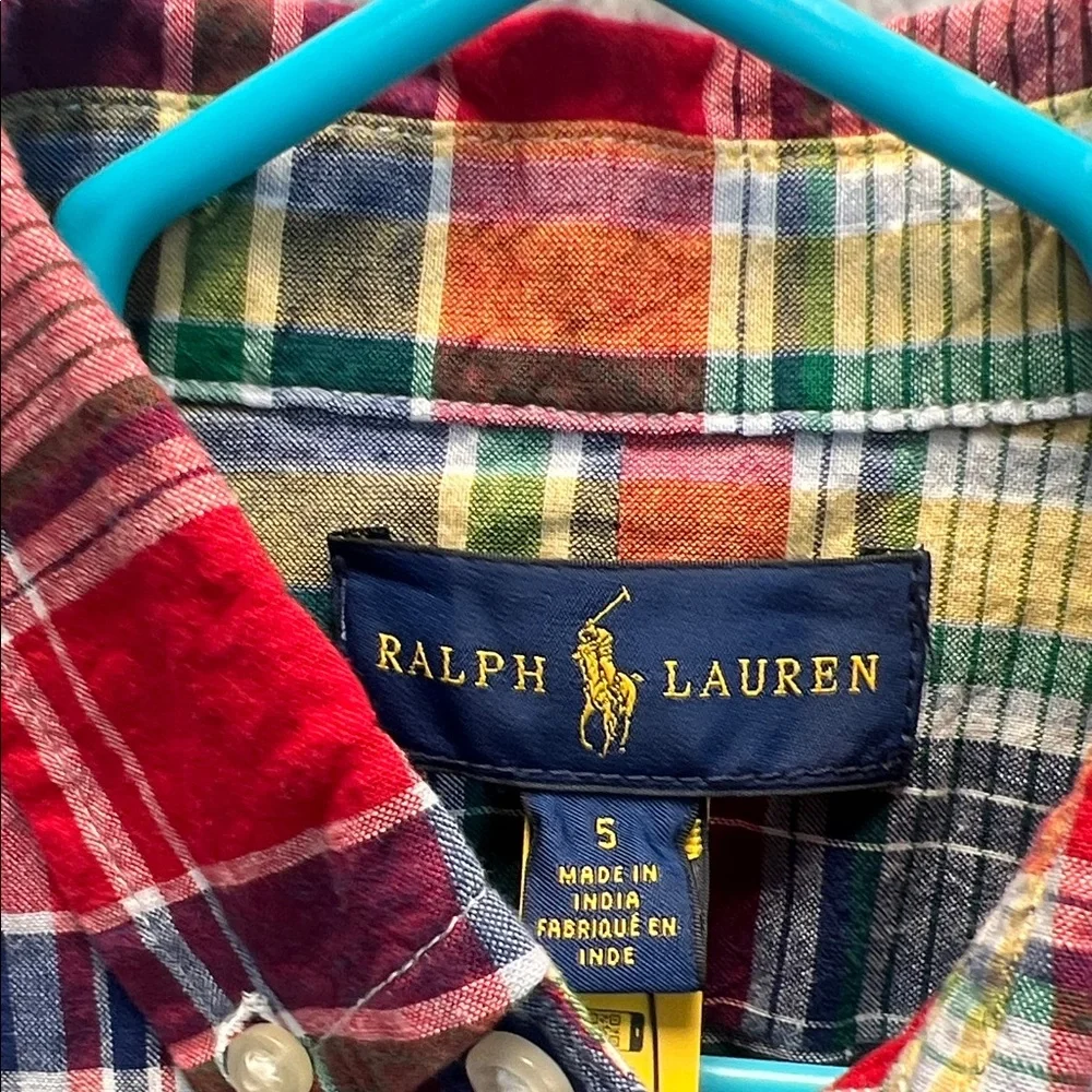 Ralph Lauren classic plaid